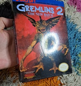 Gremlins 2 New Batch NES Complete With Manual And Styrofoam Insert. SEE DESC