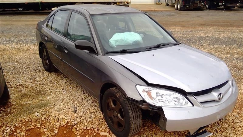 Passenger Rear Side Door Sedan Manual Fits 01-05 Honda Civic OEM - Imagem 3 de 4