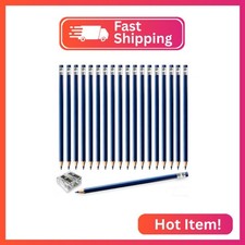 Adhere 25pcs Checking Pencils Erasable colored Pencils Pre-Sharpened 2 HB,for C