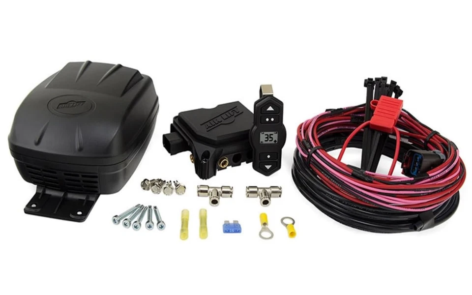 Air Lift 5000 Air Springs w/ WirelessONE Compressor for 01-10 Silverado Sierra - Image 4 of 4