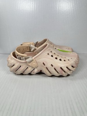 Crocs Echo Marble Clogs Mens 5 / Womens 7 Quartz Shoes 208454-6WS NEW
