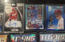 MLB Baseball Card Lot - Topps Chrome Rookies/Bowman 1sts/#'d Color/Autos/Slabs