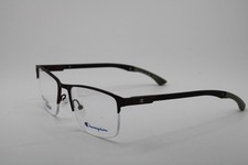 NEW CHAMPION CU ASSIST C02 BROWN BLACK GREEN AUTHENTIC FRAMES EYEGLASSES 53-18