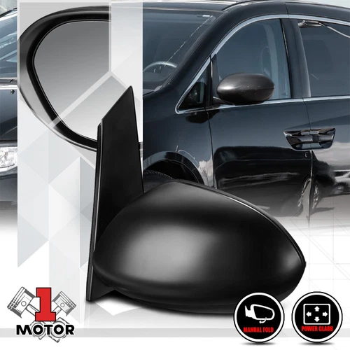 [L] Driver Side Power Adjust Foldable Replacement Mirror for 14-17 Honda Odyssey
