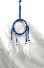 Native American Dream Catcher, 3" DreamCatcher, Cherokee Made, COA #DC3-6