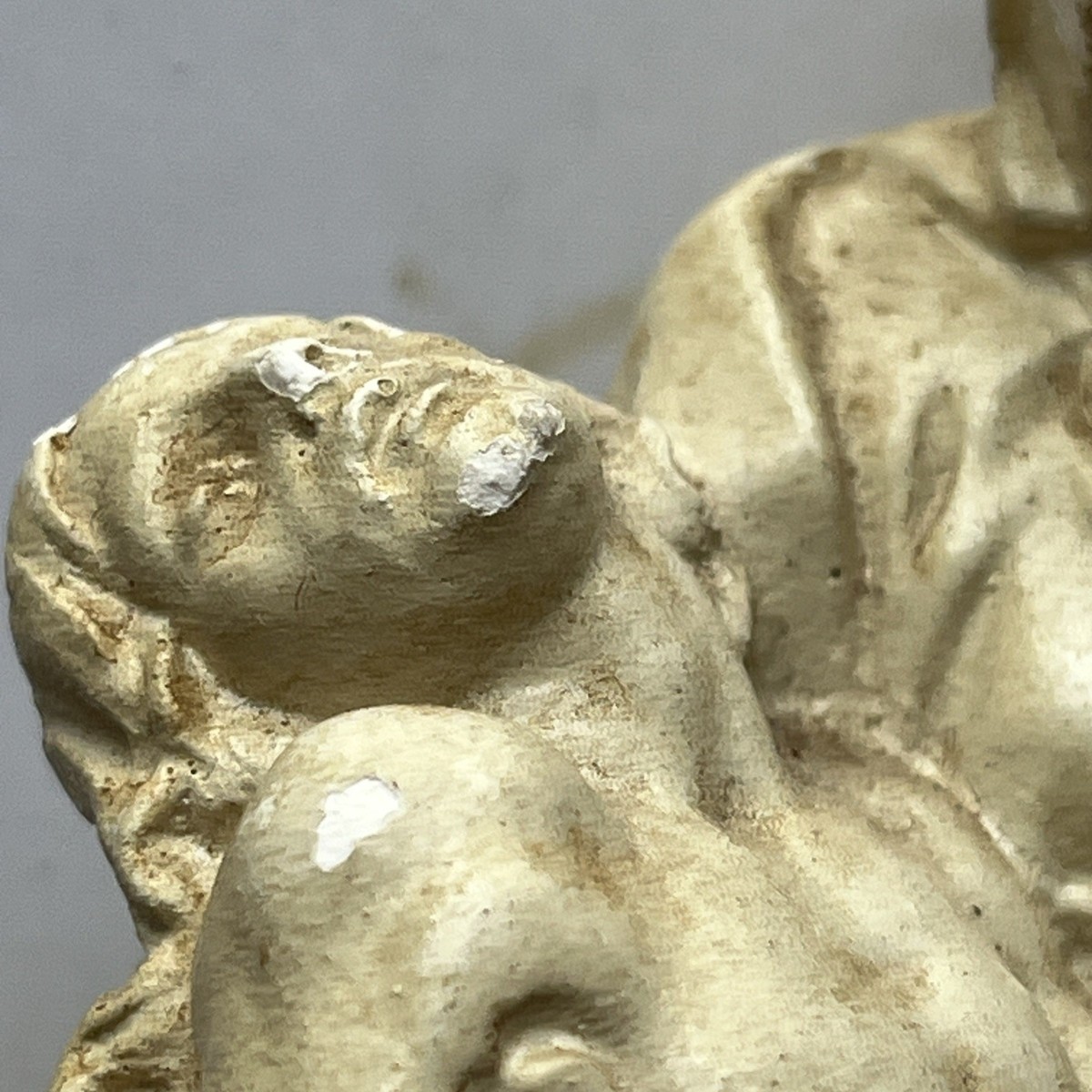 Vtg Pieta Sculpture Vatican Pavilion NY World's fair 1964-65 5-3/4
