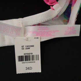 NEW Victoria's Secret VTG PINK Lace Cheekster Push up Bra Panty Set SMALL 34D