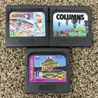 Sega Game Gear Games Lot Tested Sonic 2 Colums Baseball
