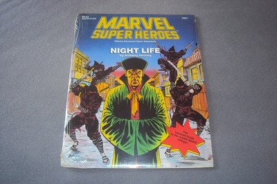 Night Life - Marvel Super Heroes RPG TSR 6897 MLA3 - Neu eingeschweißt von 1990