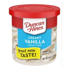 2 Pack Duncan Hines Home-Style, Creamy, Classic Vanilla Frosting - 16 Oz