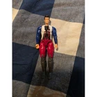 Mattel Action Figure Red Blue Grey Vtg Gi Joe Articulated Collectible Toy