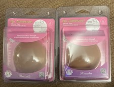 Supportables No Adhesive Silicone Tops Reusable Nipple Cover 2 pairs BRAND NEW