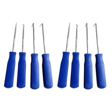 8x Pick And Hook Set O Ring Oil Seal Gasket Puller Remover Craft Hand Tool Acc