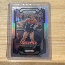 2024 Monopoly PRIZM -#66 Celeste Taylor Silver Refractor A-19