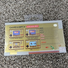 Nintendo Game and Watch: Super Mario Bros Color Screen Handheld - New Sealed