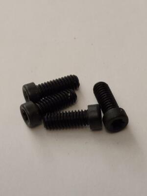 Gutter Screws Stainless Steel Gun & Scope Screws - 10pcs #6-40 X 1/2 Slotted Fillister Head Machine Screws 1-6 Scope