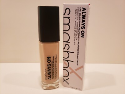 Smashbox~Always on Skin-Balancing Liquid Foundation~F30-N~1 oz~NIB