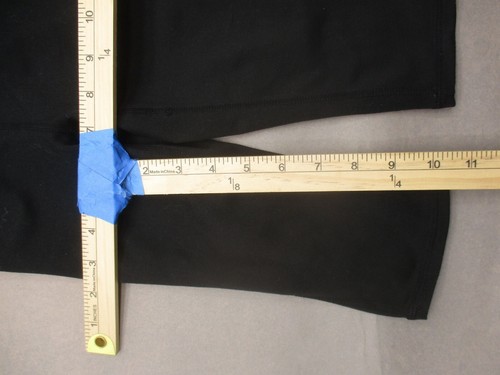 ZELLA Size XS (5-6) Gilrs Black Stretch Pull On Athletic Cropped Leggings 293 - Picture 4 of 7