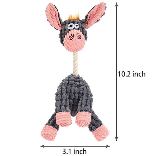 Chew Toy Squeaky Plush Dog Toy For Aggressive Chewers With Chew Pet Toys - Picture 2 of 12