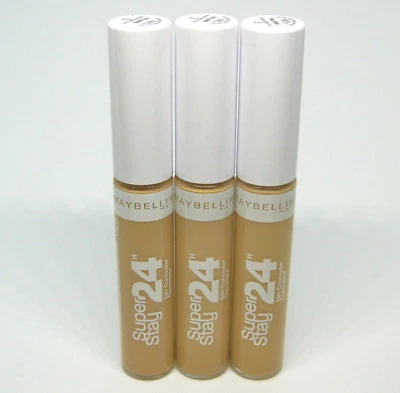 MAYBELLINE NEW YORK 3 x Corrector Maybelline SuperStay 24H MEDIANO 3
