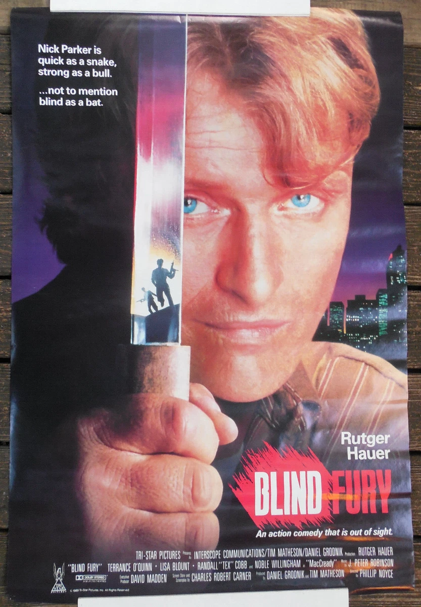 Blind Fury Poster