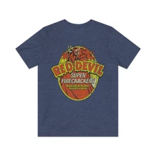 Red Devil Super Firecrackers 1948 Vintage Men's T-Shirt