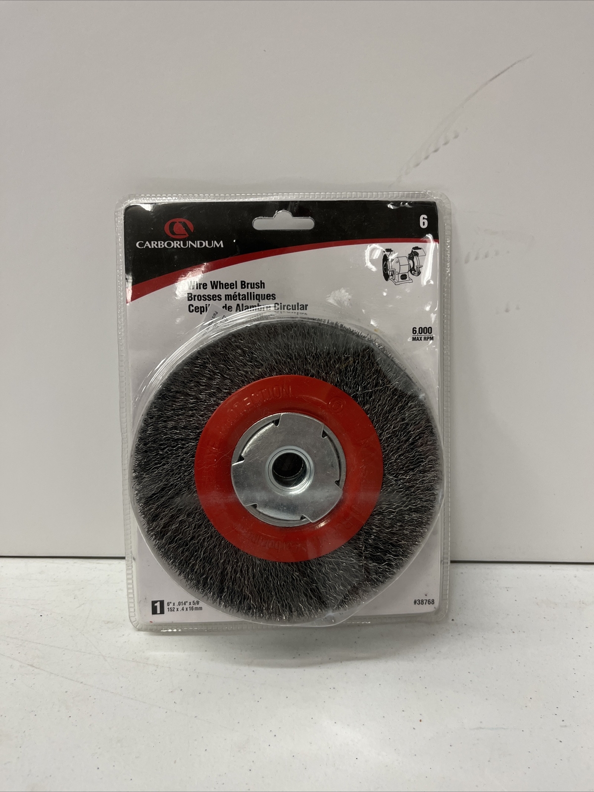 CARBORUNDUM 6” Wire Wheel Brush eBay
