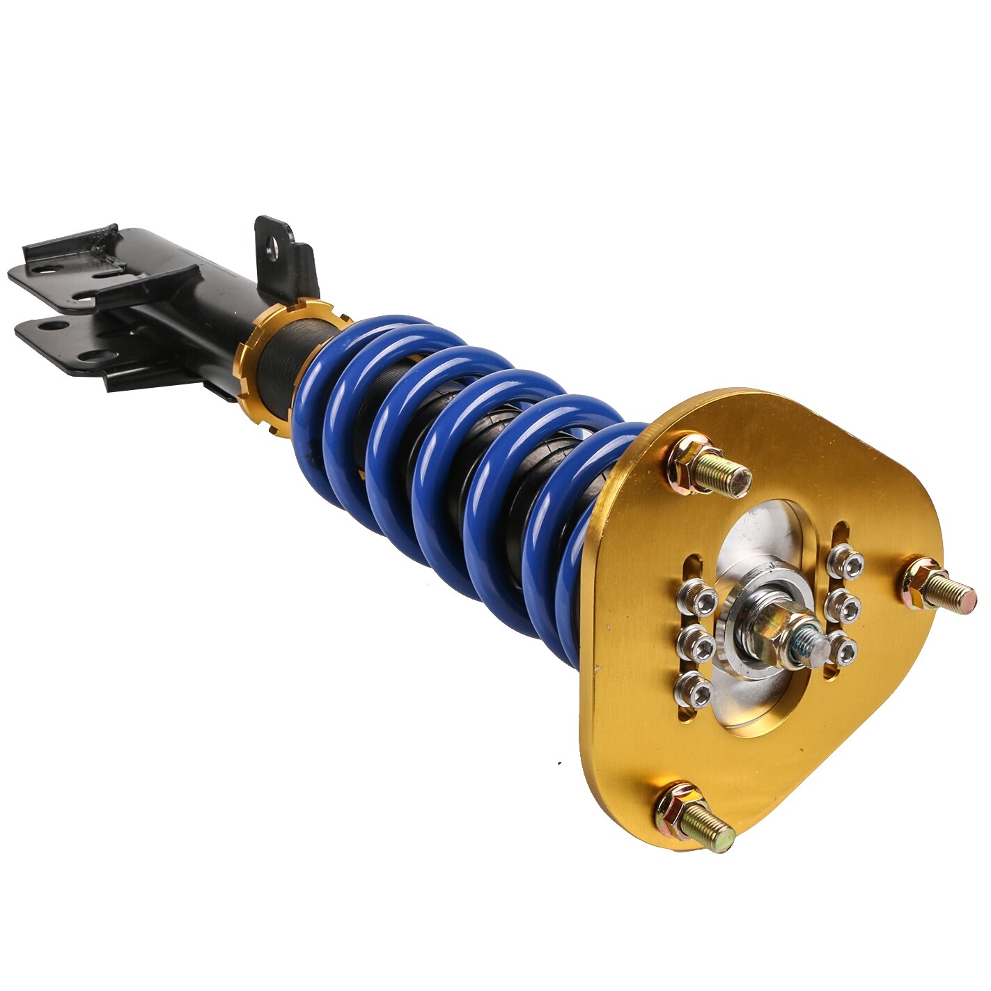 4PCS Front & Rear Adjustable Full Coilover Struts Shocks For 20052008