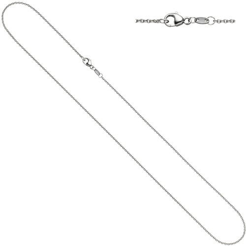 JOBO Ankerkette 950 Platin 1,5 mm 45 cm Halskette Kette Platinkette Karabiner - Picture 4 of 4