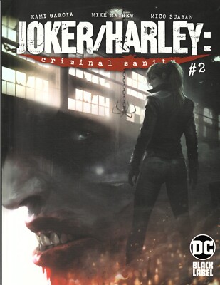 JOKER / HARLEY #2 (2019) OVERSIZED 10¾ X 8½ BLACK LABEL SQUAREBOUND ~ UNREAD NM