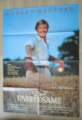 Filmplakat : Der Unbeugsame ( Robert Redford , Kim Basinger ) 
