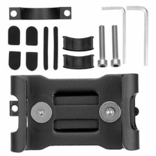 3 x Black Aluminum Motorcycle Bike Bicycle Holder Mount Handlebar for Cell Phone