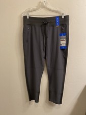 Kirkland Signature NWT Women s Size Large Gray 4-Way Stretch Pants w/Pockets