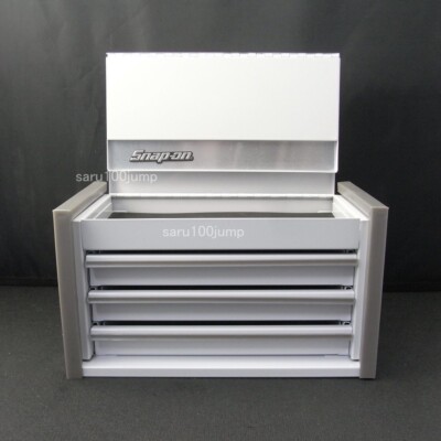 Snap-on Miniature Tool Box Micro Roll Cab Top Chest White NEW JP