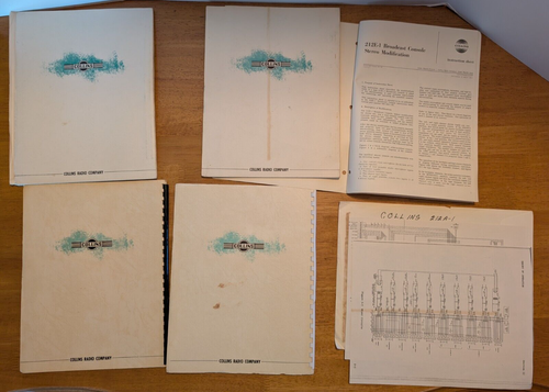 Collins Radio Company Tape Cartridge System Instruction Books, Schematics - Picture 24 of 24