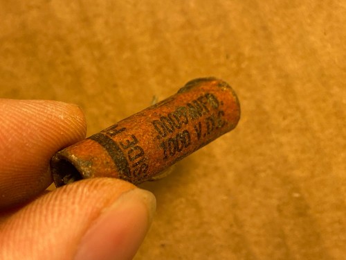 NOS Vintage 1950s ICC .0005 uf 1000v Wax Capacitor Guitar Amp Tone Cap (Qty) - Picture 3 of 7