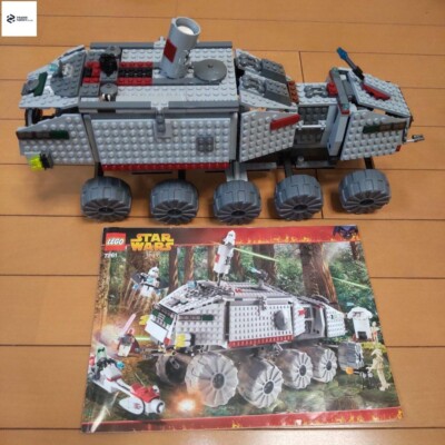 LEGO Star Wars Clone Turbo Tank 7261 In 2005 Used Retired W/Manual