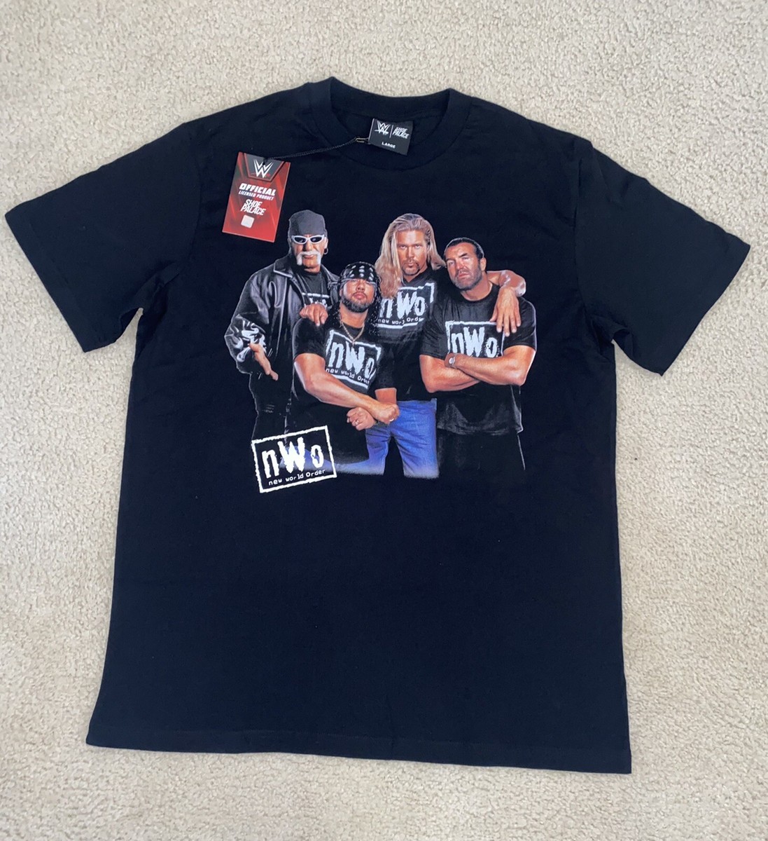 Shoe Palace SP x WWE - New World Order / NWO Black/Gold T