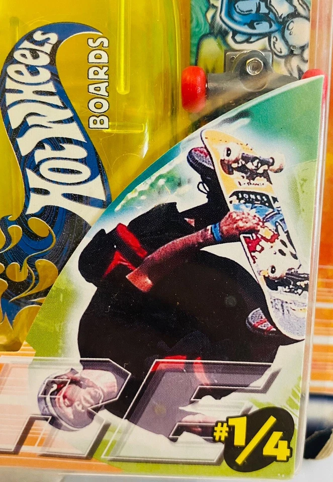 Juego de diapasón, camionetas y estuche vintage Hot Wheels Bucky Lasek Core 2001 Mattel Foto 3 de 4