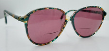 Vintage Ashley Stewart AS09 61 Green Oval Sunglasses USA FRAMES ONLY