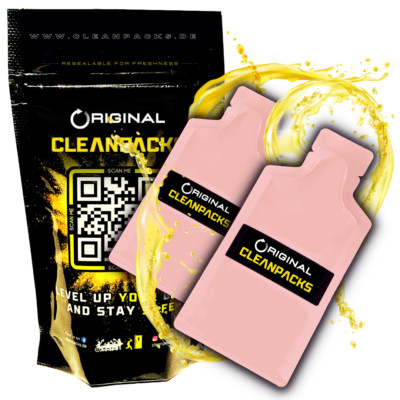 Original CleanPacks 2x 25ml Pink EDITION zum Aufreißen Fake Urin Sauber Clean