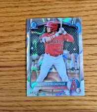 KEVYN CASTILLO 2025 Bowman #BCP-82 Chrome Prospects 1st Card Lava Refractor /399
