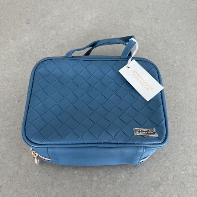 Stephanie Johnson Belize ML Traveler Cosmetic Case in Stellar Blue | New Stephanie Johnson Belize ML Traveler Cosmetic Case in Stellar Blue | New