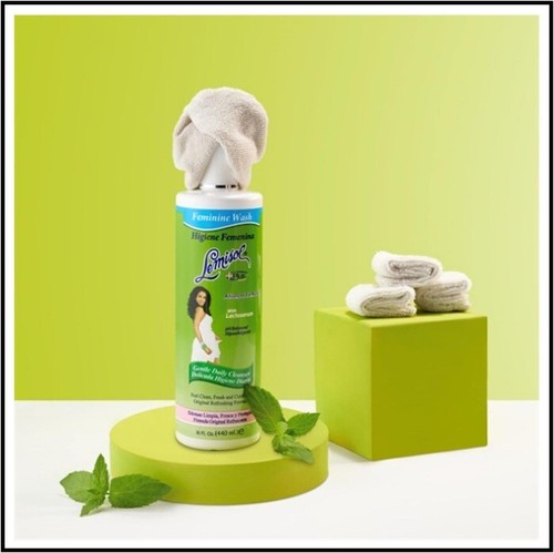 Lemisol Feminine Wash, Detergente Quotidiano, Ipoallergenico, 16 FL Oz, Flacone - Foto 3 di 4
