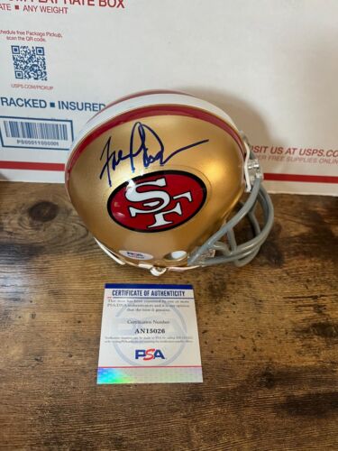 FRED DEAN SIGNED RIDDELL SAN FRANCISCO 49ERS MINI HELMET PSA AN15026 HOFER - Picture 3 of 3