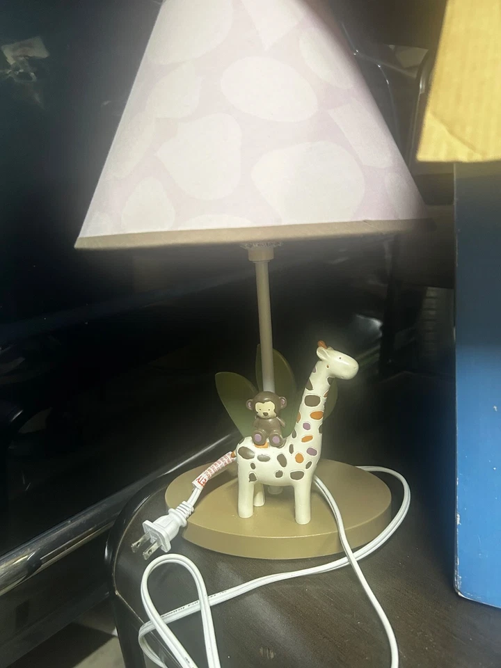 CoCaLo Jungle Lamp Base & Shade Nursery Room Decor - Изображение 2 из 4