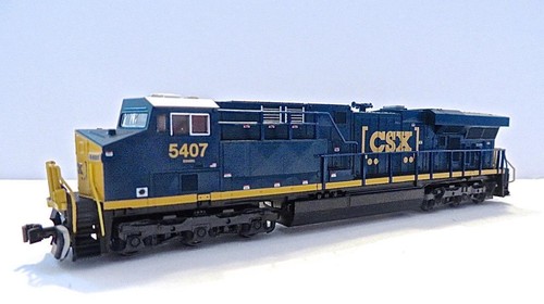 N Gauge KATO 176-8937 CSX Boxcar ES44DC Powered Diesel Cab 5407 with DCC - Picture 3 of 9