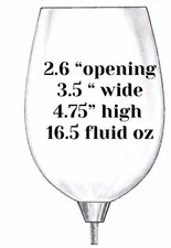 I Am Edgar Berebi  Is My New Red Wine 16.50 Oz Bowl  for my stems Crystal Glass