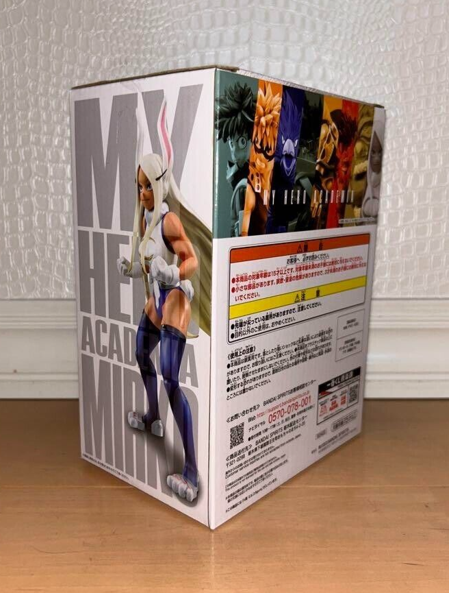My Hero Academia Mirko Figure Ichiban Kuji H Rush Bandai Japan NEW