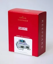 Hallmark 2021 Super Nintendo NES Console Keepsake Ornament Light Sound